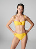 Haut de maillot de bain bandeau mousse avec armatures - Jaune Mimosa