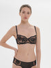 Soutien-gorge corbeille - Noir