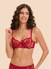 Soutien-gorge corbeille - Rouge Opéra