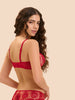 Soutien-gorge corbeille - Rouge Opéra