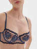 Soutien-gorge corbeille - Bleu Cendre