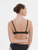 Soutien-gorge push-up décolleté plongeant - Noir