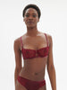 Soutien-gorge corbeille - Rouge Spinelle