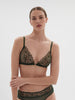 Soutien-gorge triangle sans-armatures - Vert Clover