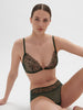 Soutien-gorge triangle sans-armatures - Vert Clover