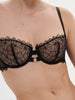 Soutien-gorge corbeille - Noir