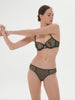 Soutien-gorge corbeille - Vert Clover