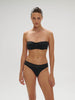 Haut de maillot de bain bandeau mousse avec armatures - Noir