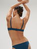 Soutien-gorge Armatures Décolleté Galbé - Bleu mystère