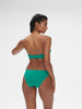 Haut de maillot de bain bandeau mousse avec armatures - Vert Waterfall