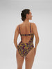 Maillot de bain 1 pièce de bain avec armatures - Imprimé Violet Agadir