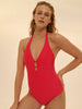 Maillot de bain 1 pièce sans armature - Flamingo