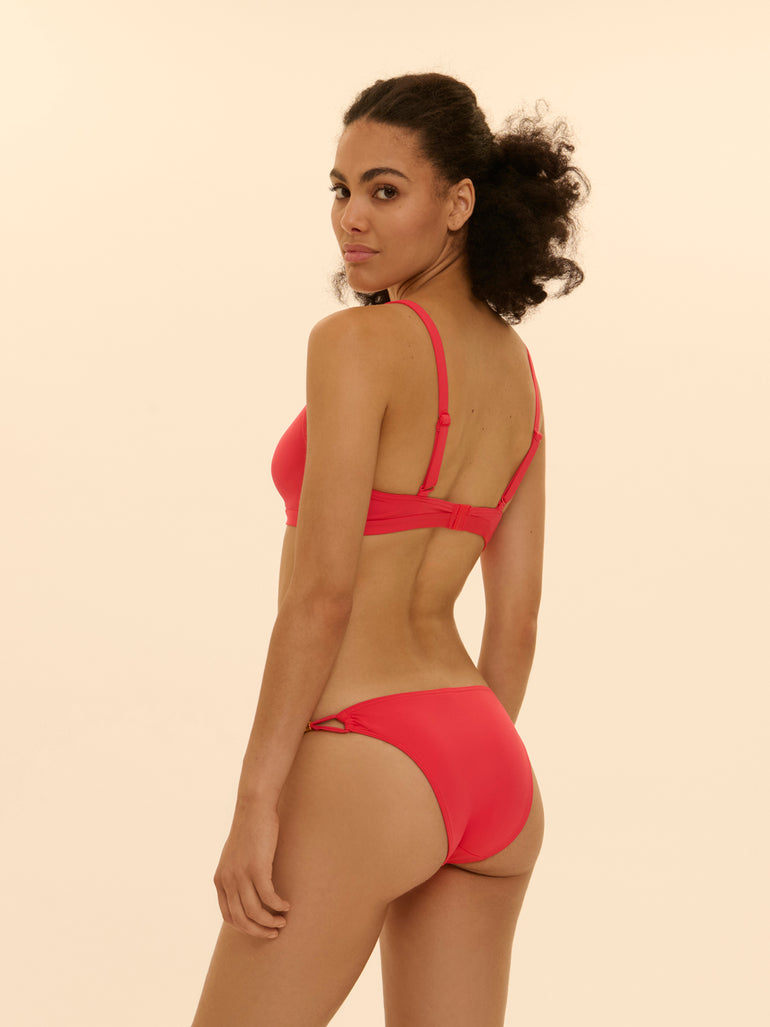 Haut de maillot de bain à coque - Flamingo