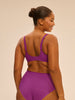 Soutien-gorge emboitant plongeant - Violet Divine