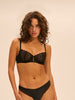 Soutien-gorge corbeille - Noir