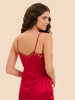 Top broderie - Rouge Opéra