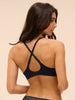 Soutien-gorge décolleté carré en spacer 3D - Saphir