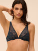 Soutien-gorge triangle avec armatures - Saphir