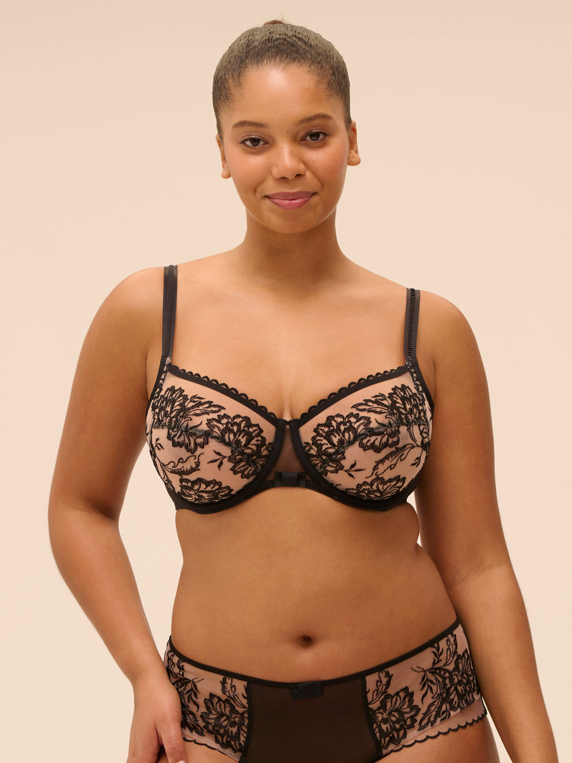 Soutien-gorge avec armatures décolleté carré - Light Tatoo