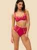 Soutien-gorge corbeille - Cranberry