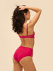 Soutien-gorge corbeille - Cranberry