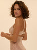 Soutien-gorge avec armatures moulé décolleté plongeant - Peau Rosée