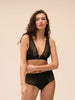Soutien-gorge triangle sans armatures - Noir
