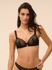 Soutien-gorge corbeille - Noir
