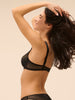 Soutien-gorge corbeille - Noir