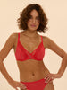 Soutien-gorge avec armature foulard - Flamingo