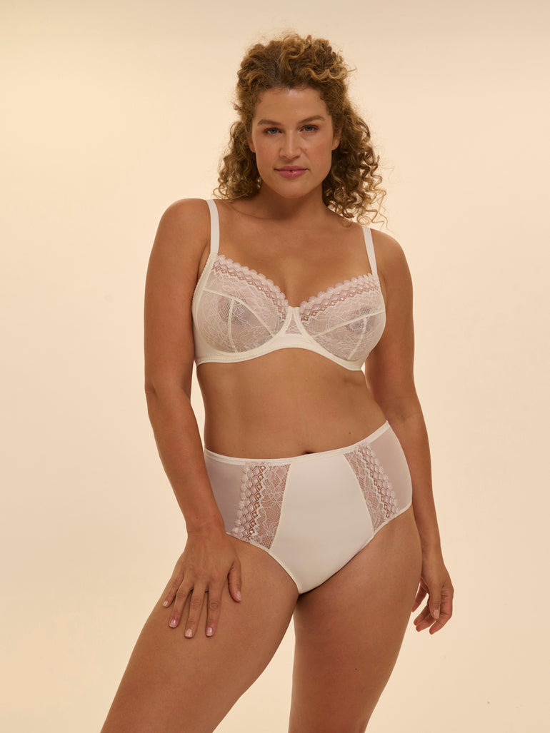 Soutien-gorge avec armature emboitant - Naturel