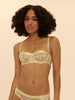 Soutien-gorge corbeille - Jaune Limonade