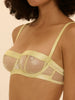 Soutien-gorge corbeille - Jaune Limonade
