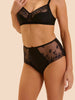 Culotte taille haute - Noir