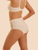 Culotte taille haute - Naturel