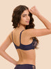 Soutien-gorge avec armature décolleté plongeant - Minuit