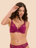 Diepe push-up-beha - Verleidingsroze