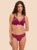 Diepe push-up-beha - Verleidingsroze