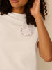 Tshirt brodée manches courtes CSAO x Simone Pérèle