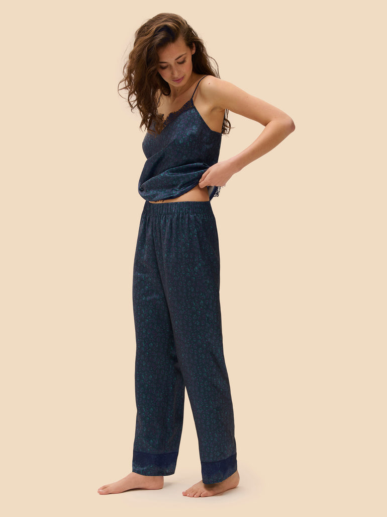 Pantalon - Bleu Féline