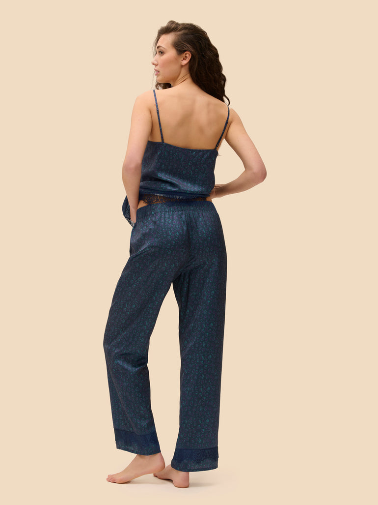 Pantalon - Bleu Féline