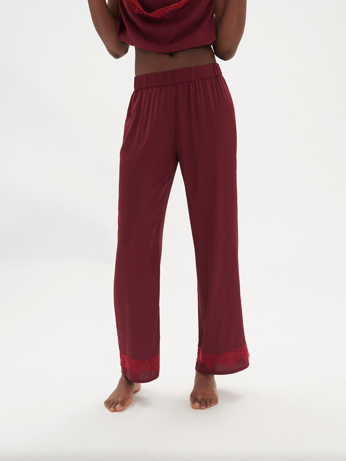 Pantalon - Rouge Spinelle