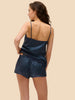 Top - Bleu Féline