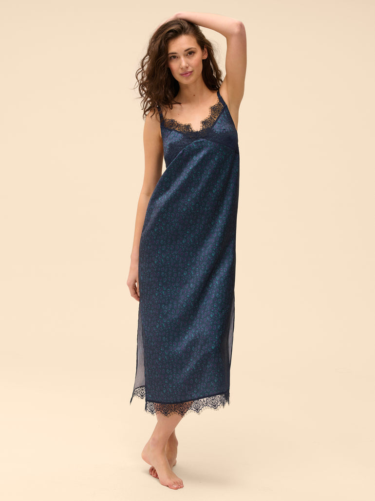 Nuisette longue - Bleu Féline