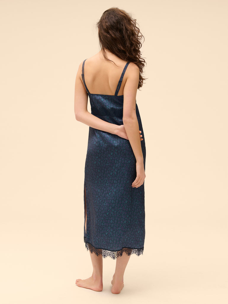 Nuisette longue - Bleu Féline