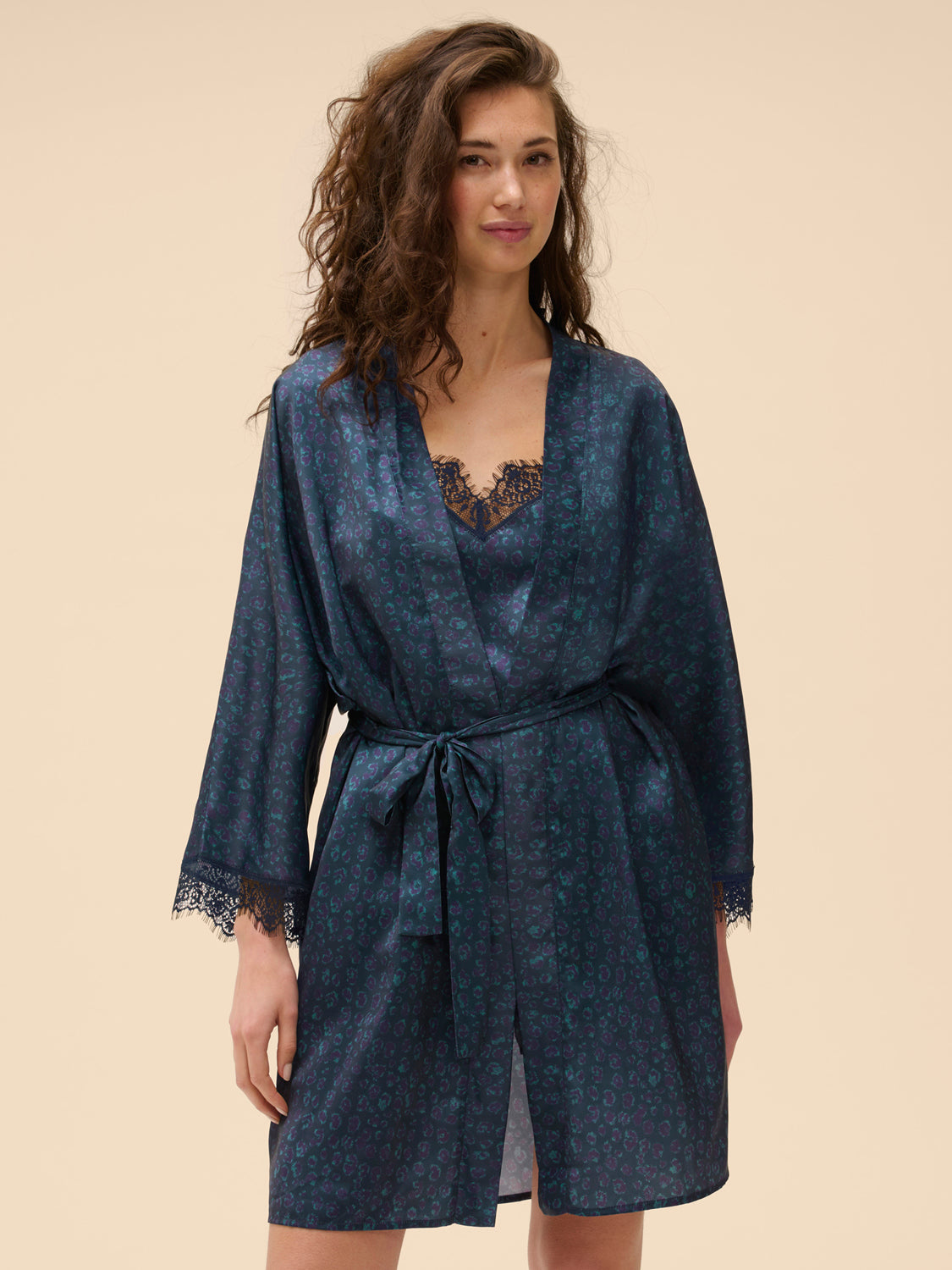 Kimono - Bleu Féline