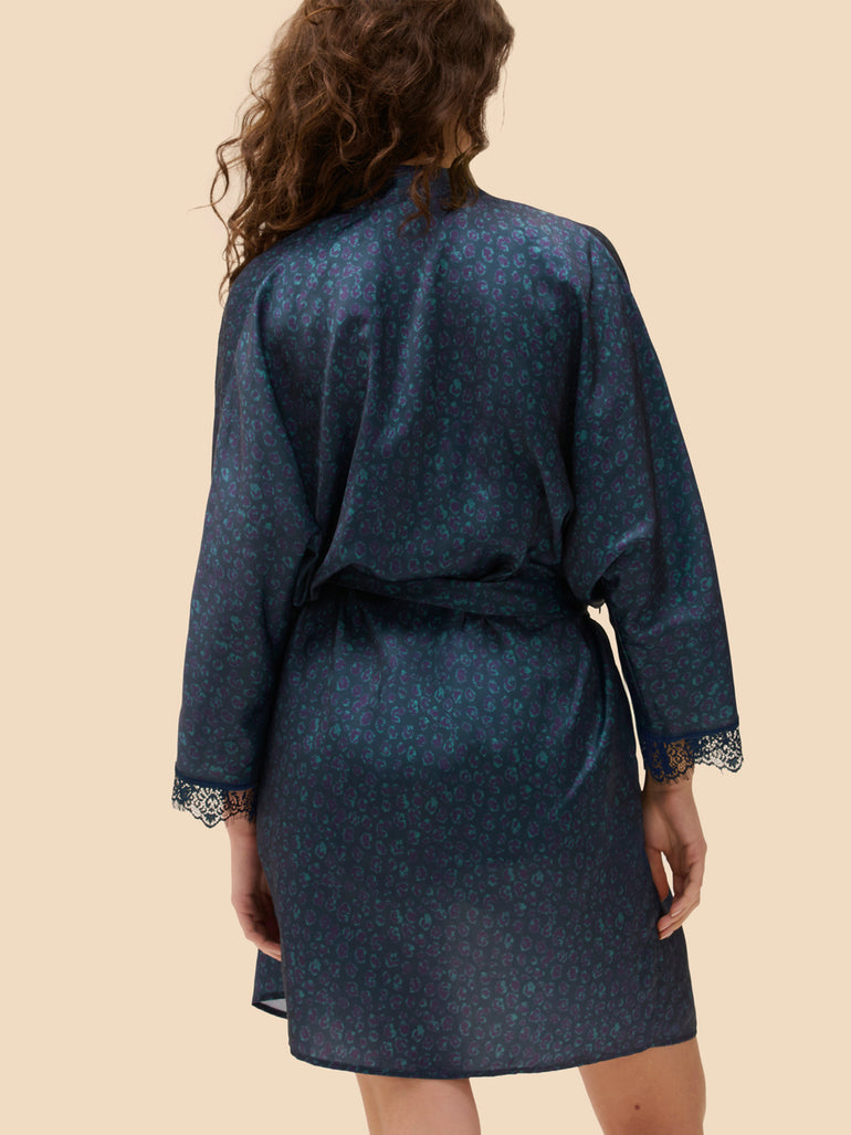 Kimono - Bleu Féline