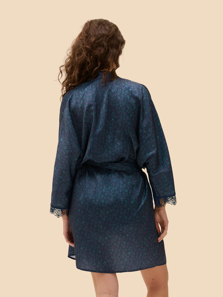Kimono - Bleu Féline