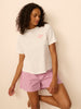 T-shirt Limited Edition Pink October – Wit