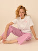 T-shirt Limited Edition Pink October – Wit